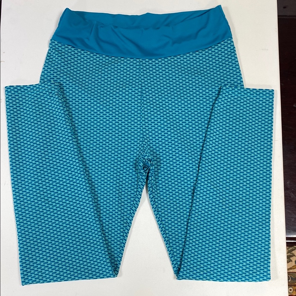 Ookie & Lala Women's Anti-Cellulite, High Waist Honeycomb Leggings, Large
